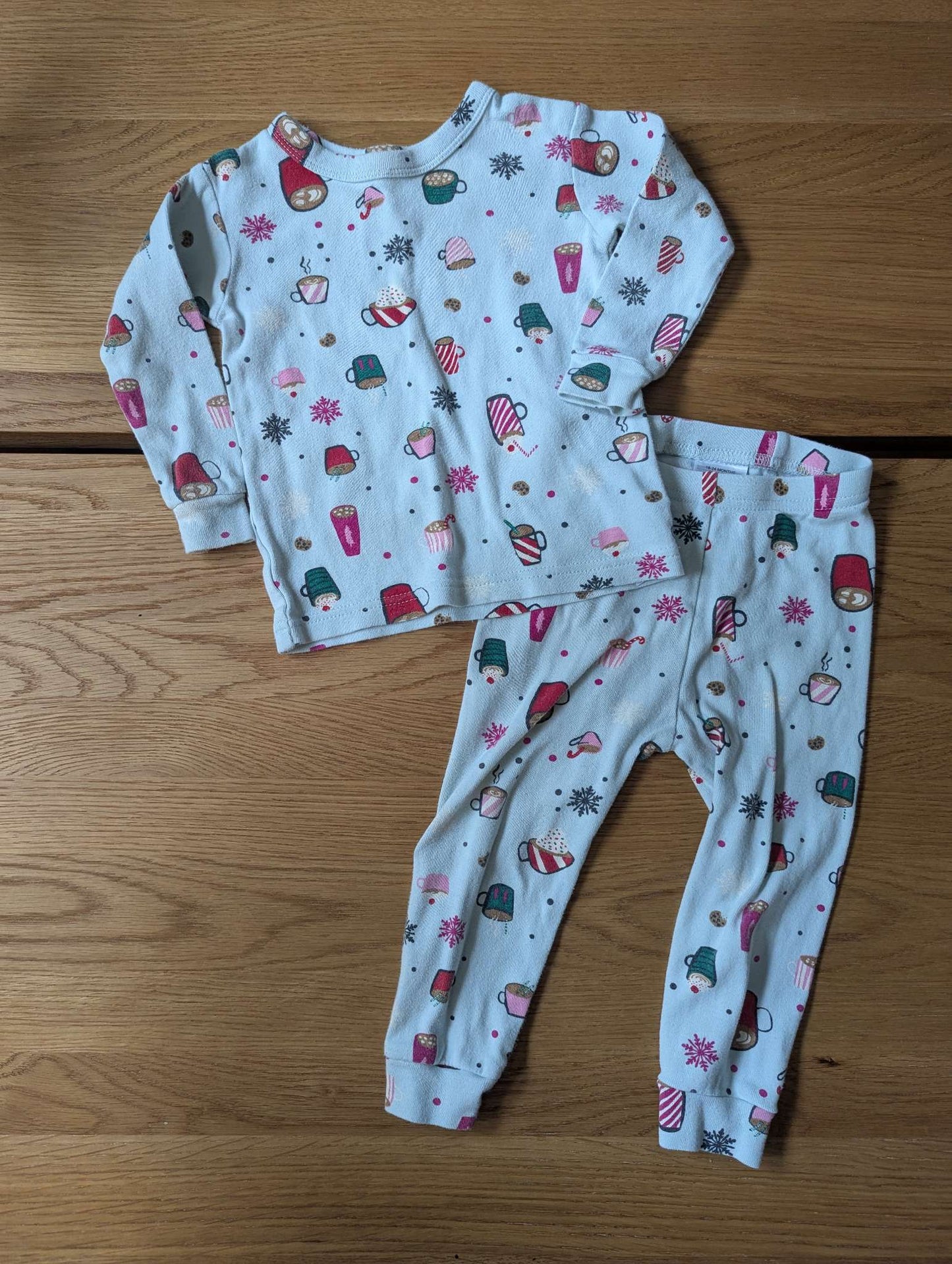 Baby Gap Cocoa Pajamas, Kids 24 Month (18-24M)