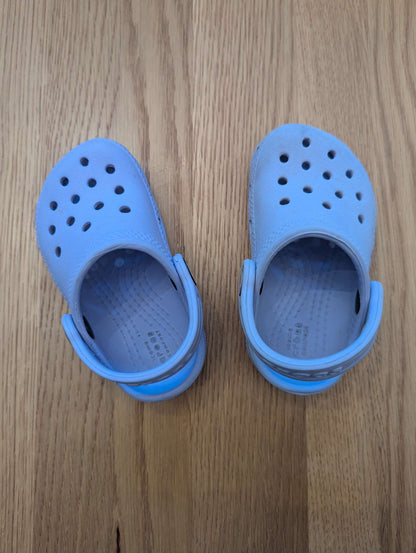 Crocs Toddler C5 Light Purple, Shoes 5 (Walkers:12-24 mth)