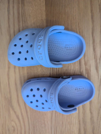 Crocs Toddler C5 Light Purple, Shoes 5 (Walkers:12-24 mth)