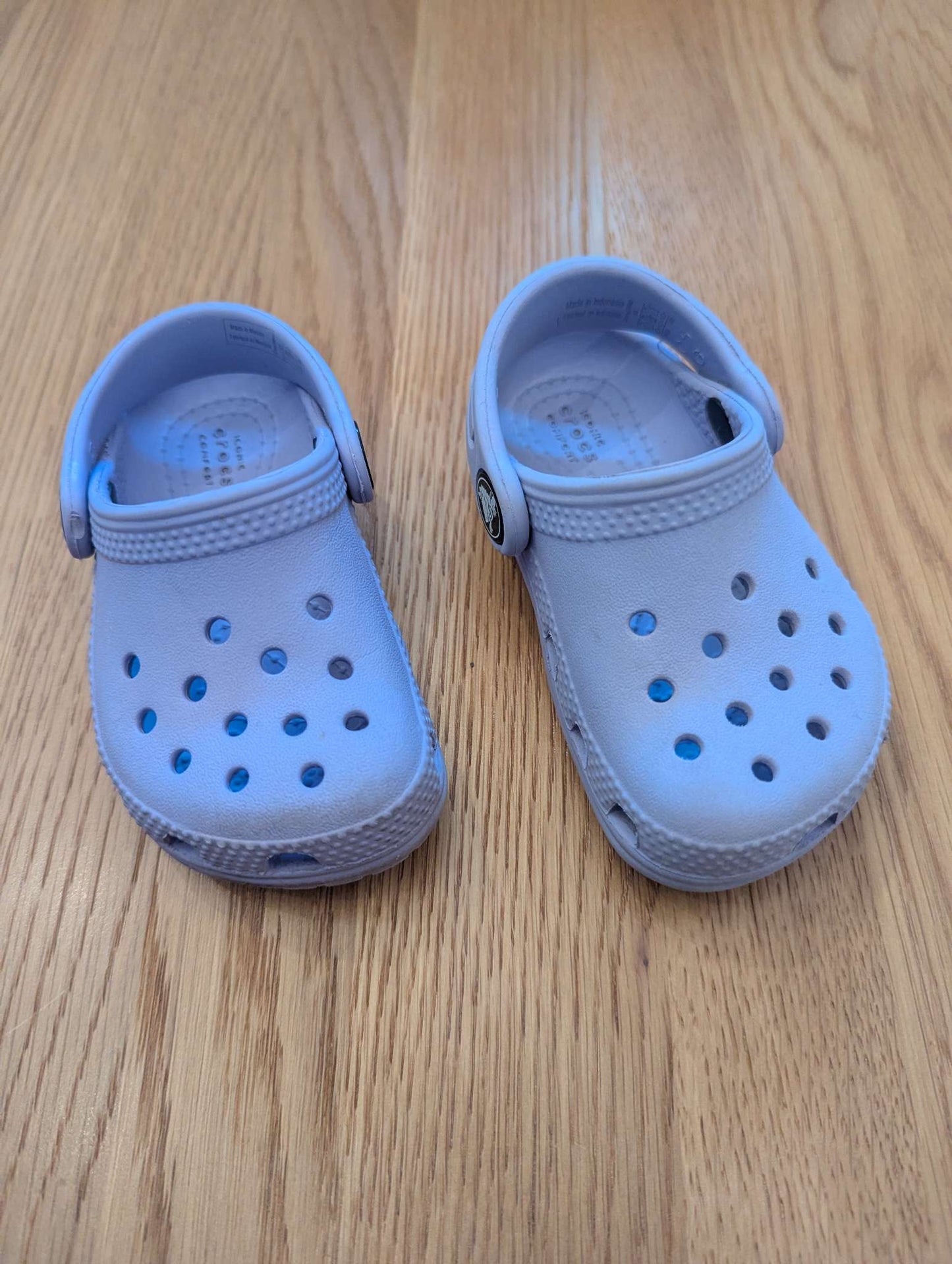 Crocs C5 Purple, Shoes 5 (Walkers:12-24 mth)