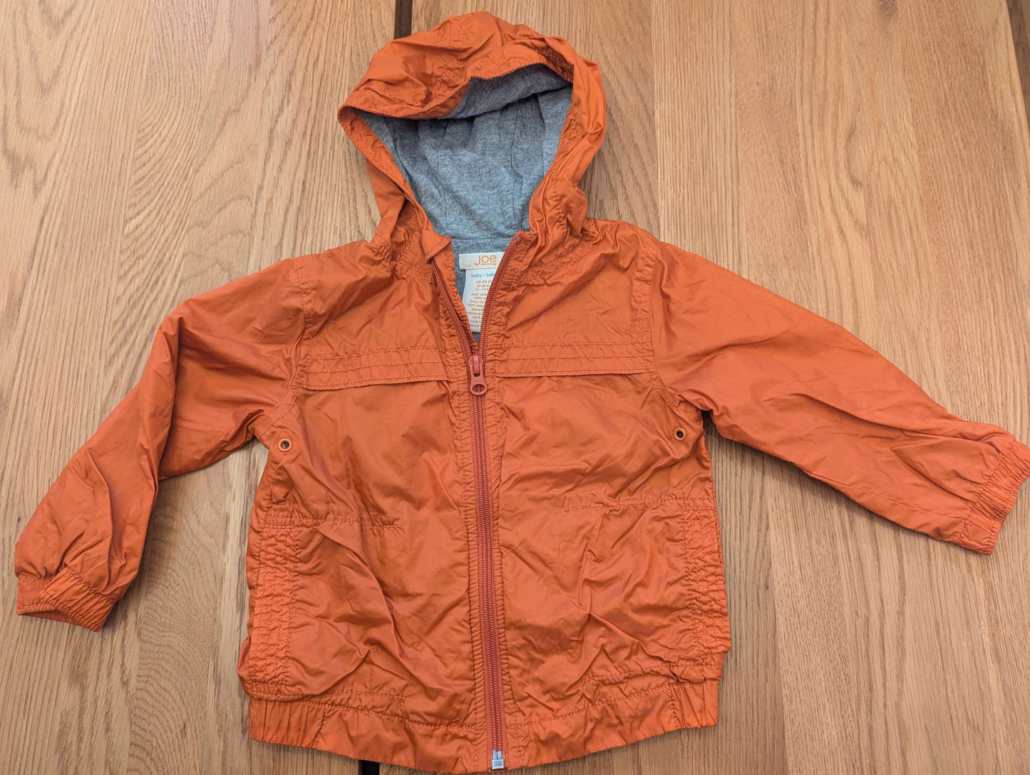 Joe Fresh Orange Rain Coat, Kids 24 Month (18-24M)
