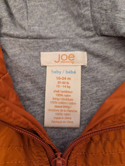 Joe Fresh Orange Rain Coat, Kids 24 Month (18-24M)