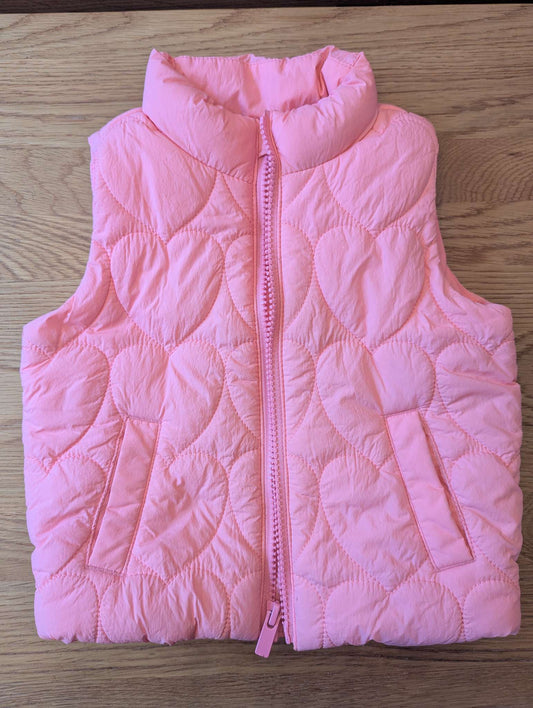 Quilted Pink Vest, Kids 24 Month (18-24M)