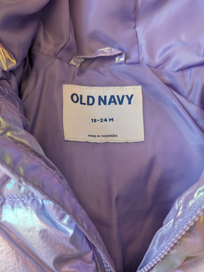 Purple Puffer Jacket, Kids 24 Month (18-24M)
