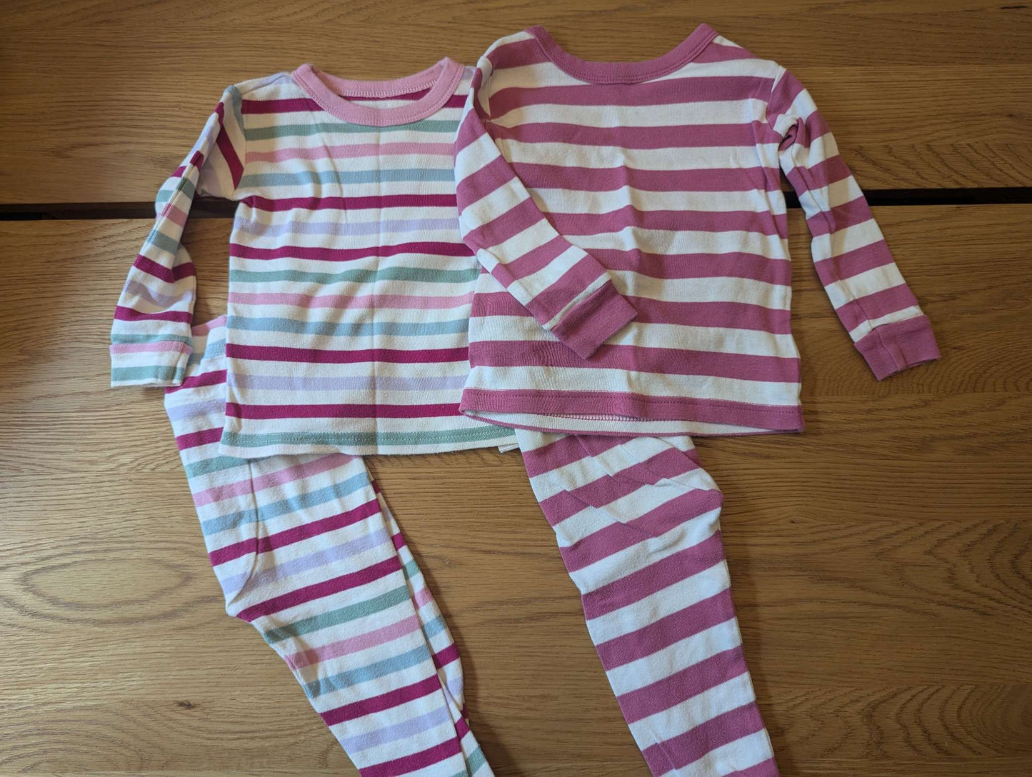 Gap Stripe Pajamas Duo, Kids 24 Month (18-24M)