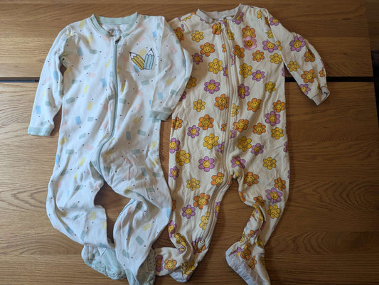 Onesie Pajama Duo, Kids 18 Month (12-18M)