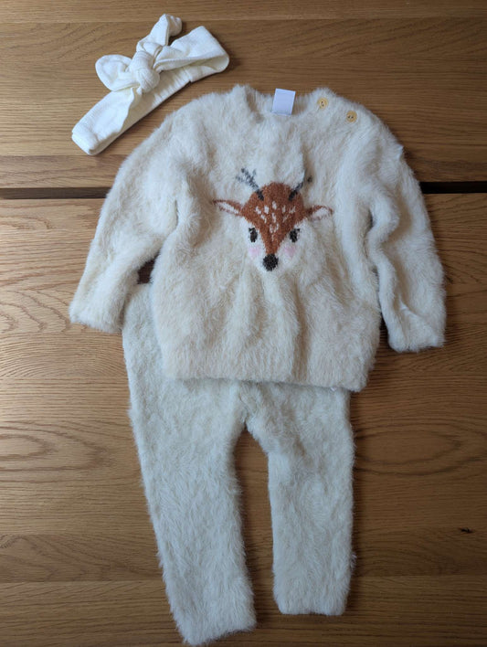 Reindeer set, Kids 12 Month (9-12M)