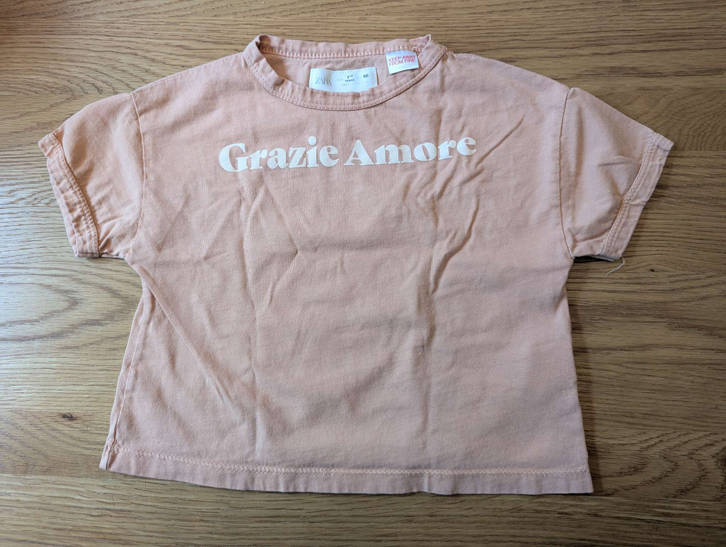 3 Zara TShirts, Kids 18 Month (12-18M)