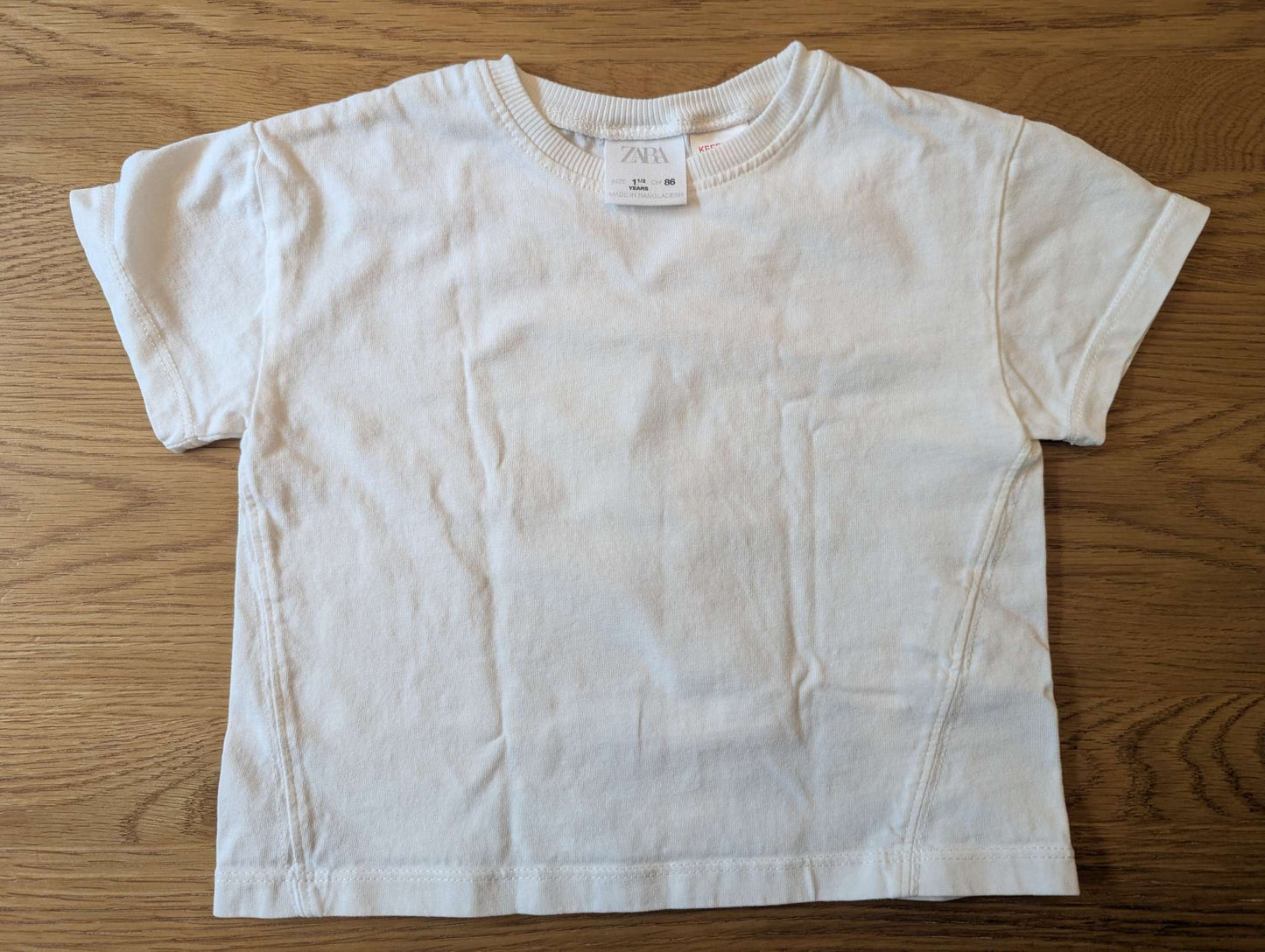 3 Zara TShirts, Kids 18 Month (12-18M)