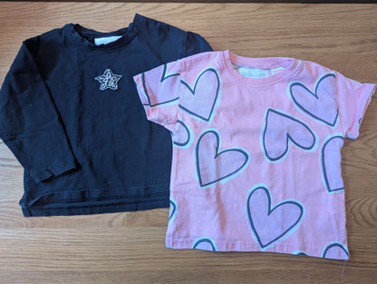 Zara Shirt Duo Set, Kids 18 Month (12-18M)
