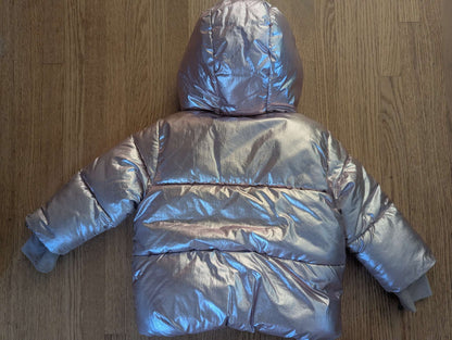 Gap Pink Puffer, Kids 24 Month (18-24M)