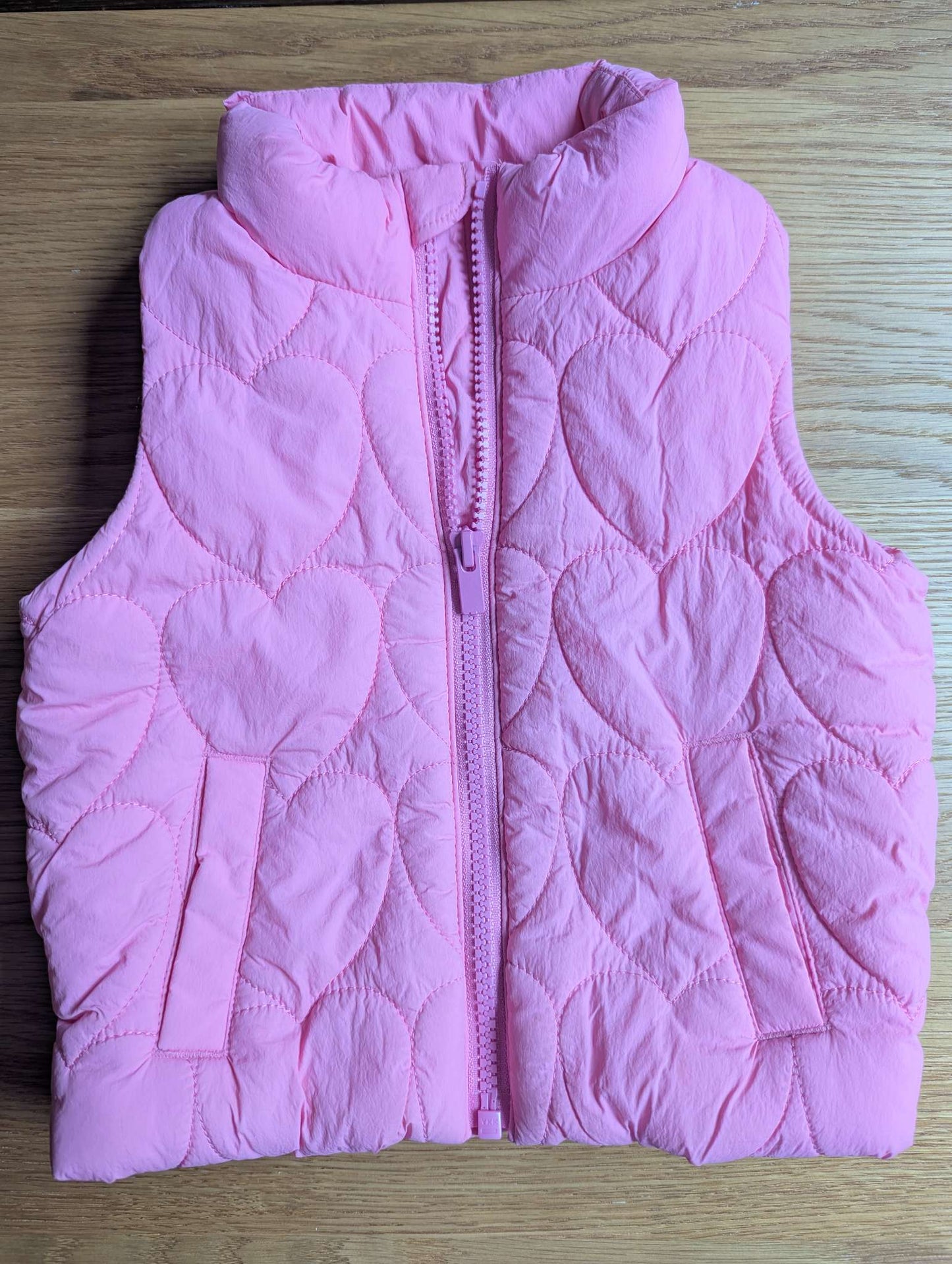 Pink Puffer Vest, Kids 24 Month (18-24M)