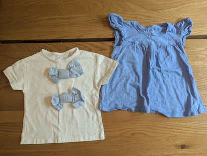 Blue T Shirt Duo, Kids 2T