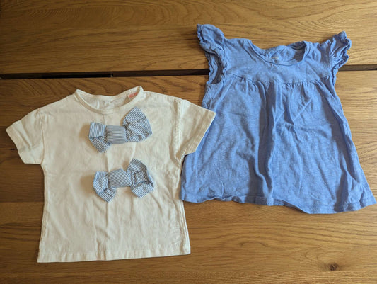 Blue T Shirt Duo, Kids 2T