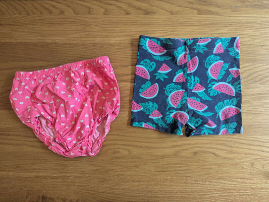 Fun Shortie Bottoms, Kids 24 Month (18-24M)