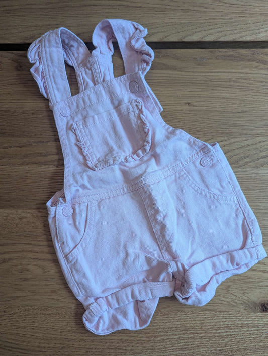 Pink Short Overalls, Kids 2T