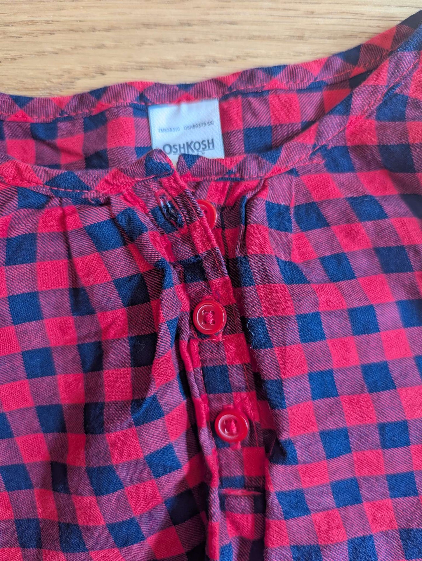 Plaid Onesie, Kids 24 Month (18-24M)