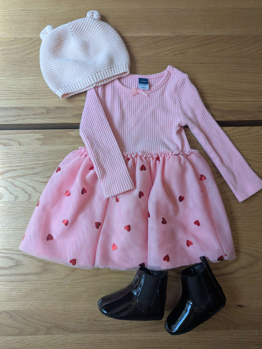 Dress with booties, Kids 12 Month (9-12M)