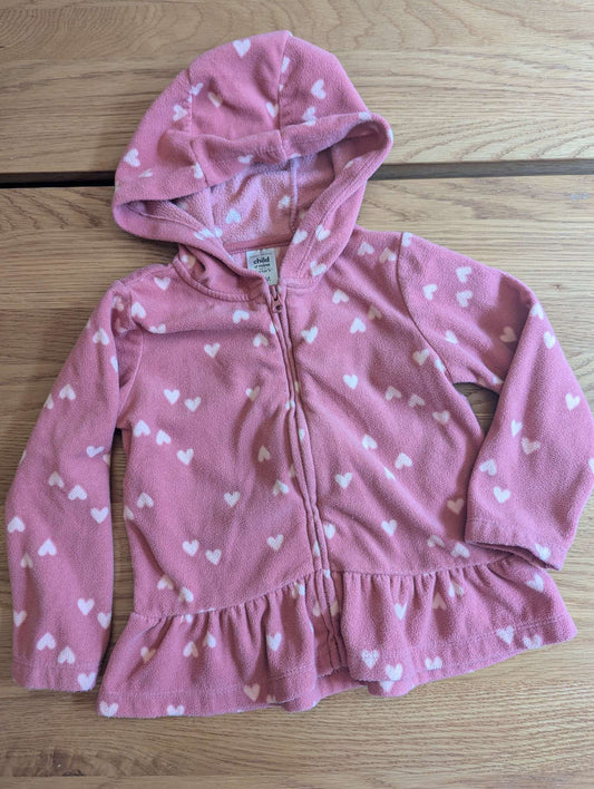 Pink Ruffle Fleece, Kids 24 Month (18-24M)