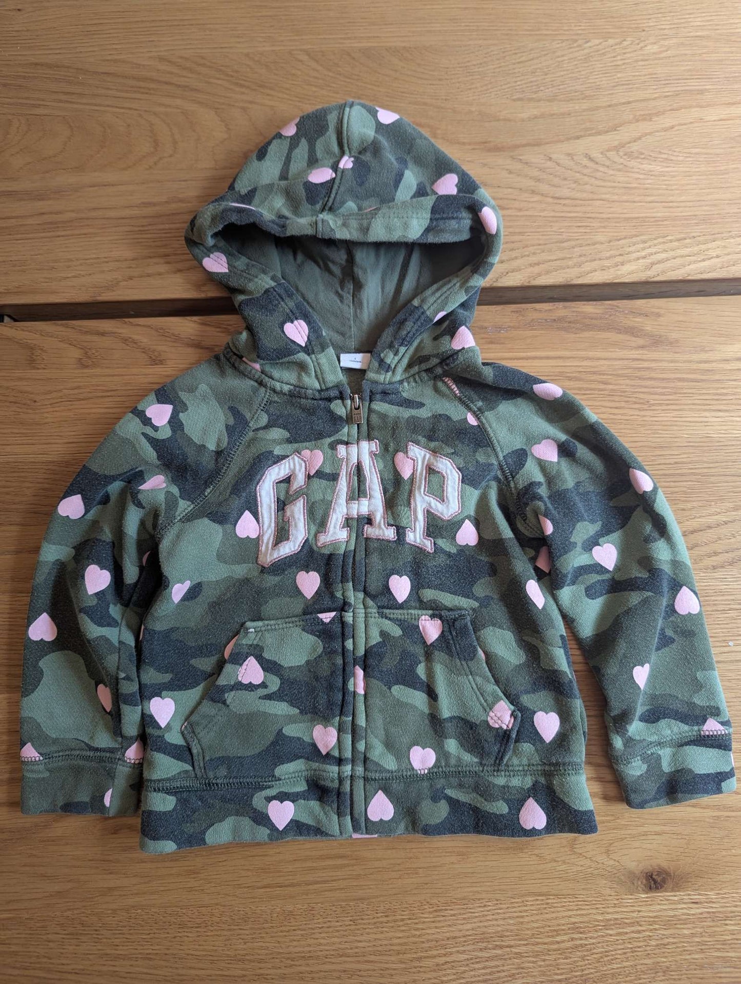 GAP Zip Army Print, Kids 2T