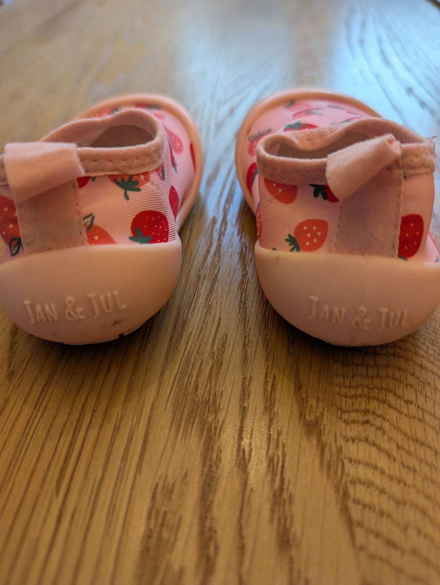 Jan & Jul Pink Water Shoes - Size 5, Shoes 5 (Walkers:12-24 mth)
