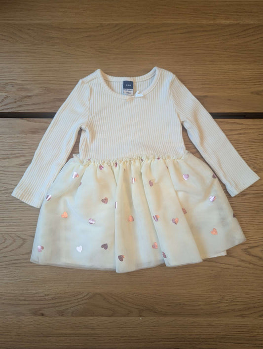 Cream dress, Kids 12 Month (9-12M)