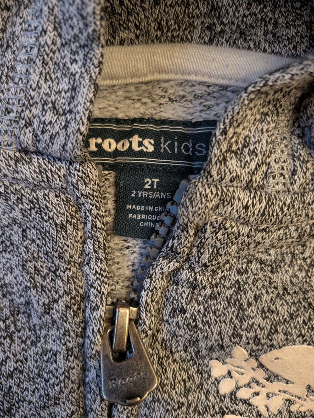 Roots Zip Sweater, Kids 2T