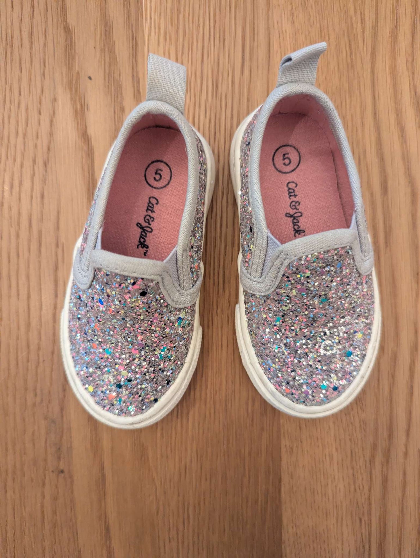 Sparkle Slip-On Shoes, Shoes 5 (Walkers:12-24 mth)