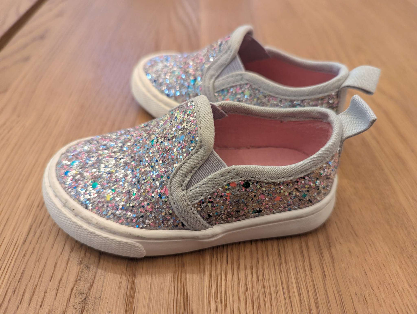 Sparkle Slip-On Shoes, Shoes 5 (Walkers:12-24 mth)