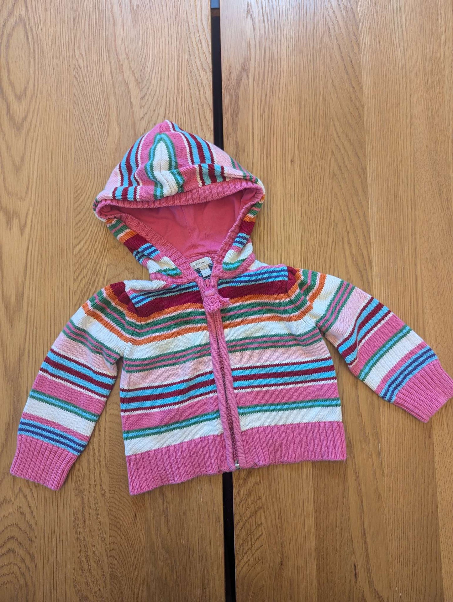 Baby Gap Knit Sweater with Zipper, Kids 18 Month (12-18M)