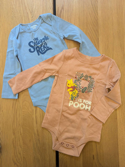 Joe Fresh Long Sleeve Onesies 12-18 Mth, Kids 18 Month (12-18M)