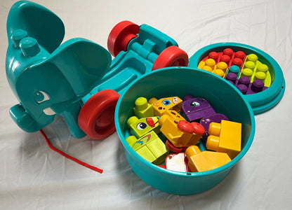 Mega Bloks Elephant Parade Building Set, Retails $35