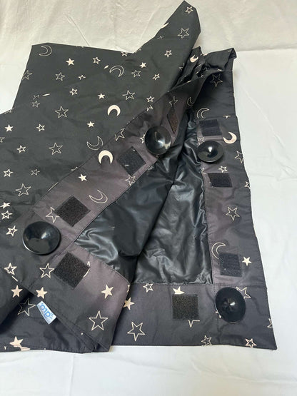 Gro Anywhere Blackout Blind with Stars & Moon Pattern, Large Size, Retails $70 at West Coast Kids