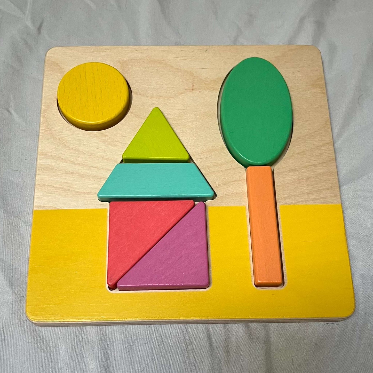 Lovevery Double-Sided Sunny Day Puzzle, Helper Play Kit