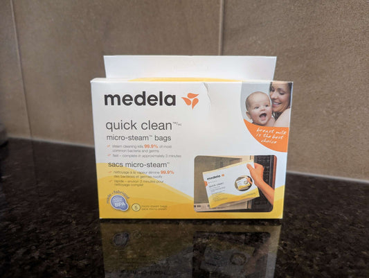 Medela Quick Clean Micro Steam Bags (5 bags in box)