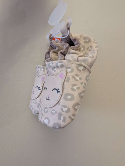 Joe Fresh cat slippers (12-18m) NWT, Shoes 4.5 (Walkers:12-24 mth)