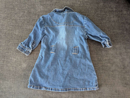 Baby denim dress - 6 month