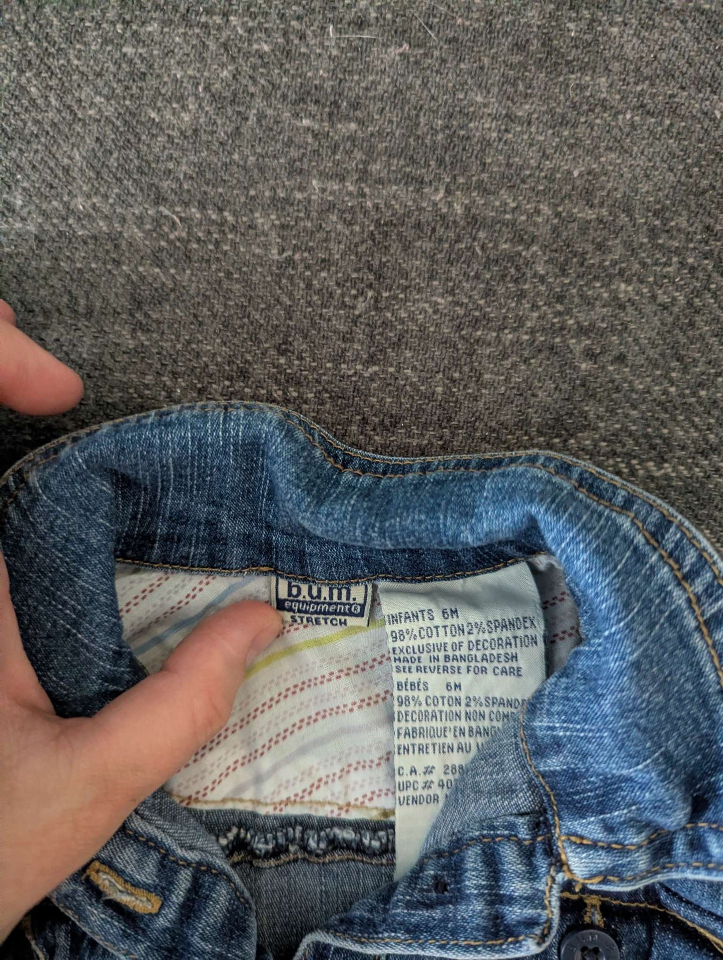 Baby denim dress - 6 month