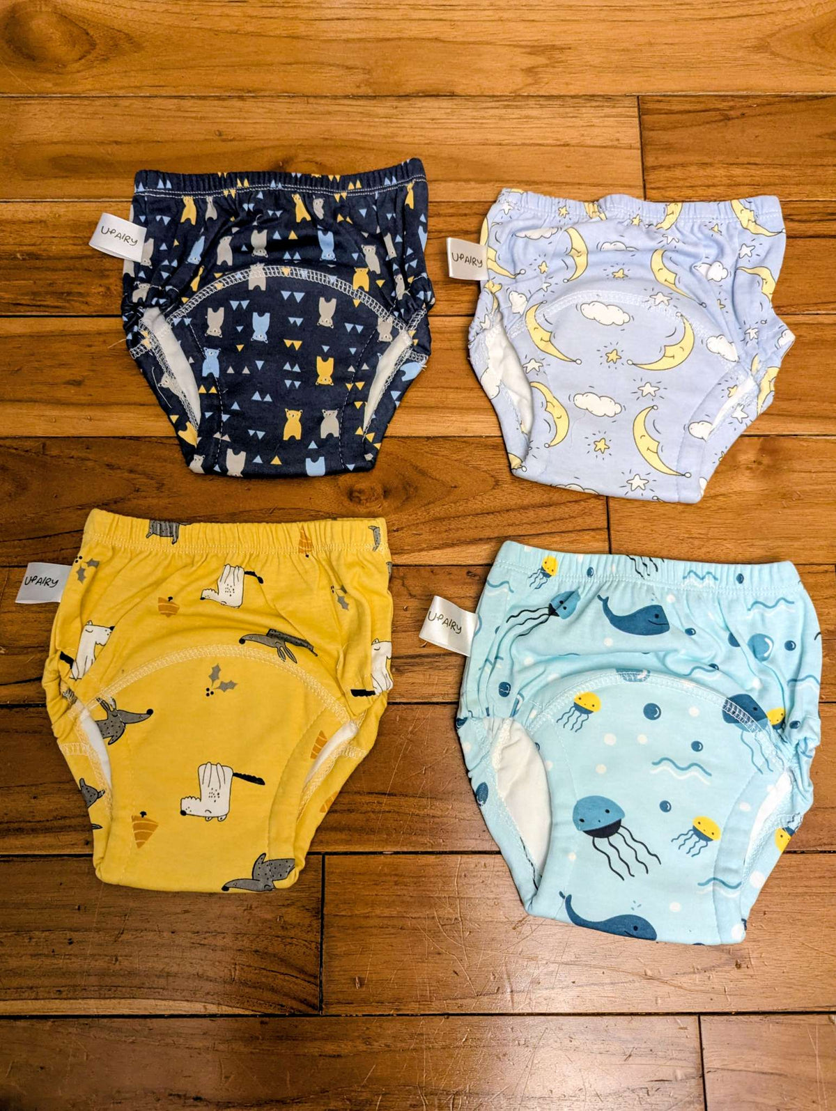 Upairy Potty Training Underwear, Boys (4PCS,M), NWT, Retails: $31.99