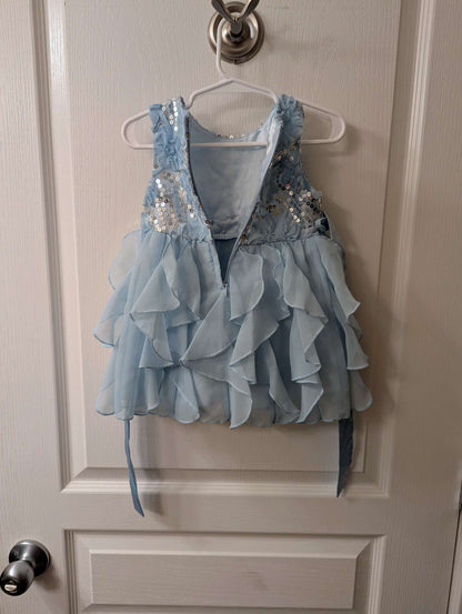 'American princess' blue sequin dress 18m, Kids 18 Month (12-18M)