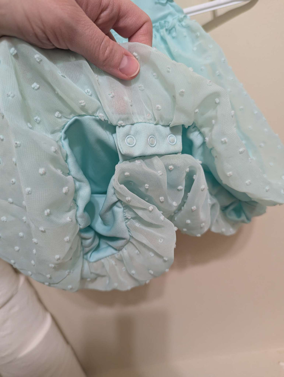Turquoise dress, 3-6m , Kids 6 Month (3-6M)