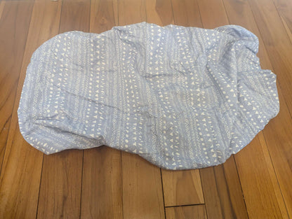 Small Bassinet Waterproof Sheet - (Geo design)