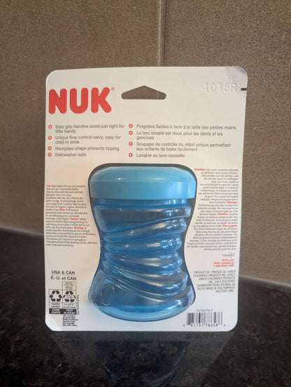 First Essentials By NUK Fun Grips 2-Handle Trainer Soft Spout Sippy Cup, 7 oz