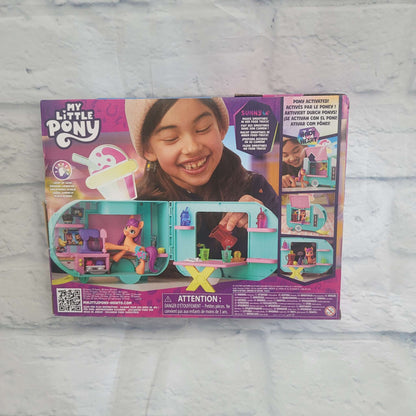 My Little Pony Playset Sunny Starscout Smoothie Truck Set, 5+, NEW