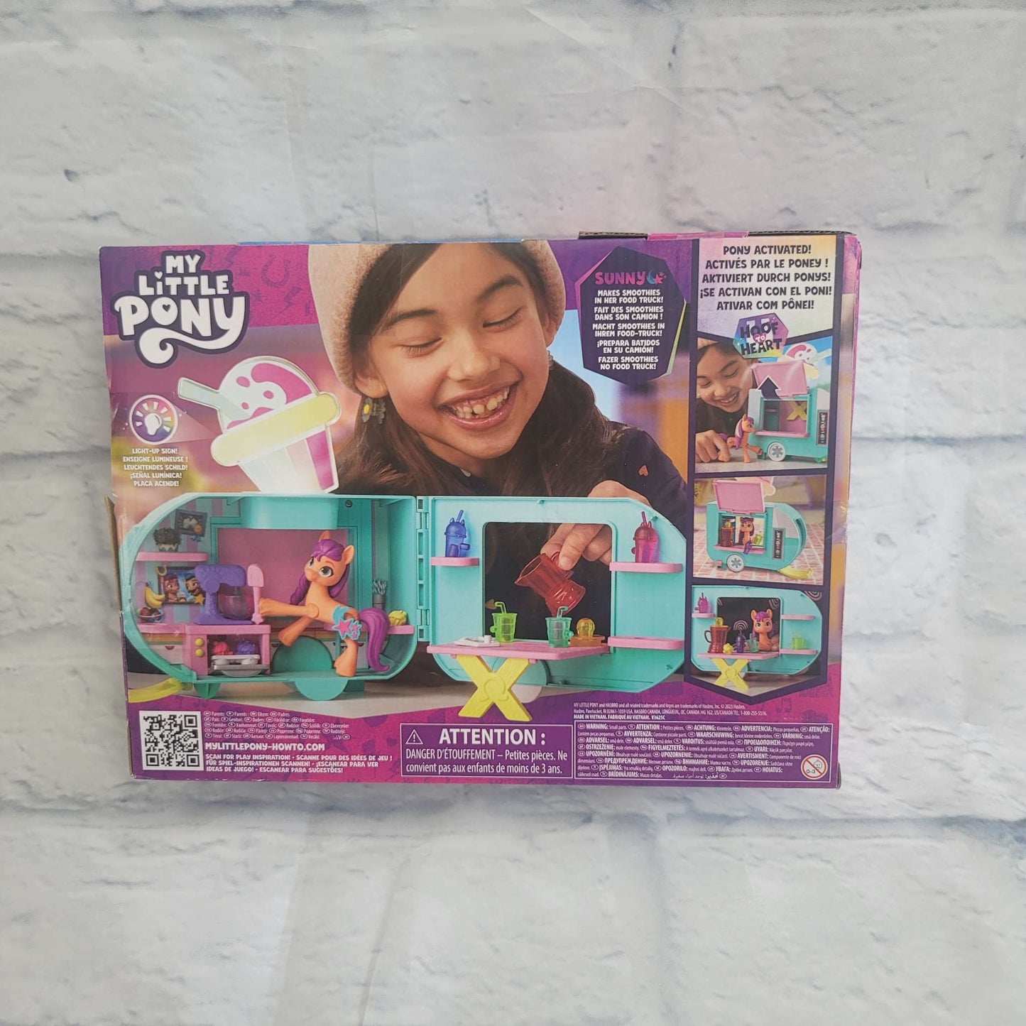 My Little Pony Playset Sunny Starscout Smoothie Truck Set, 5+, NEW