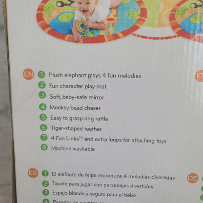 Bright Starts, Jammin' Jungle Activity Gym, 0+, NEW