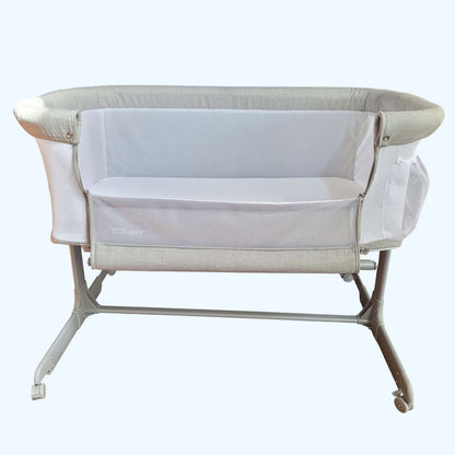 TCBunny 2-in-1 Baby Bassinet Sleeper, Adjustable Portable Crib Bed, VGUC, MRSP $199.99