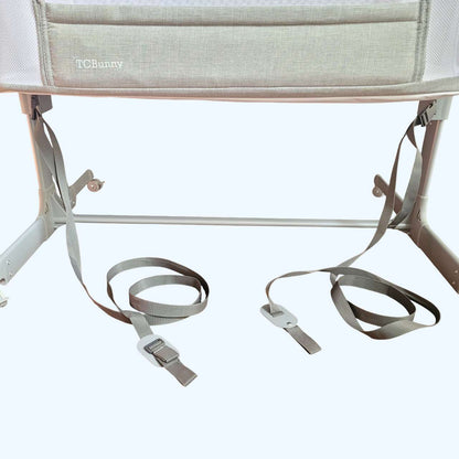 TCBunny 2-in-1 Baby Bassinet Sleeper, Adjustable Portable Crib Bed, VGUC, MRSP $199.99