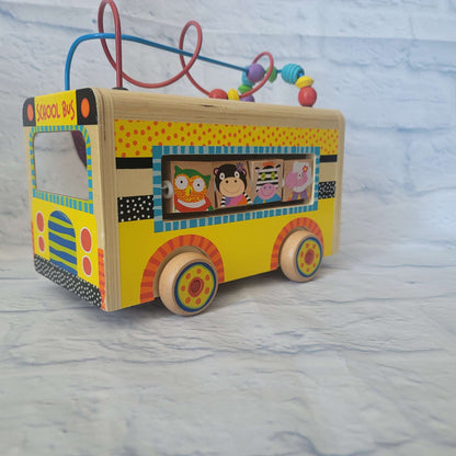 Alex Rolling Busy Bus, Wood, GUC