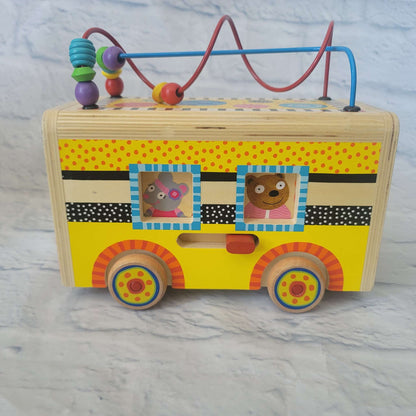 Alex Rolling Busy Bus, Wood, GUC